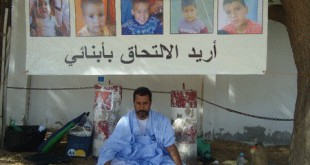 Sit-in Pour les enfants de Mustapha Salma