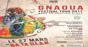 Le «Gnaoua festival tour 2017» au Bataclan !