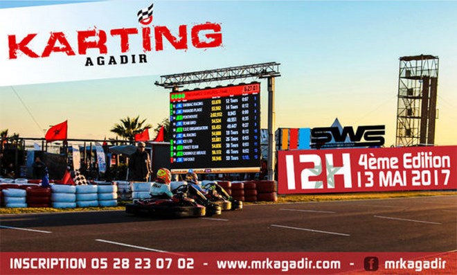 Go pour la 4ème Edition du Karting d’Agadir !
