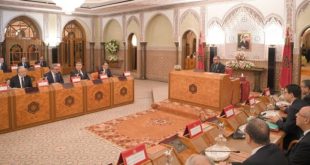Conseil des ministres Femmes Adouls, Forces Auxiliaires et Affaires étrangères au menu