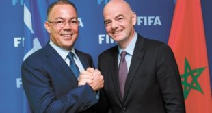 Gianni Infantino au Maroc