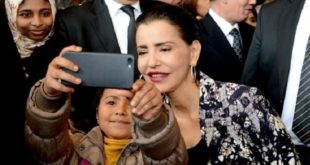 Le selfie avec la Princesse Lalla Meryem