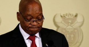 Afrique du Sud : Le président Jacob Zuma annonce sa démission