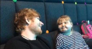 Ed Sheeran offre un don de 50.000 dollars à une petite fille