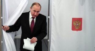 Vladimir Poutine réélu pour un 4e mandat