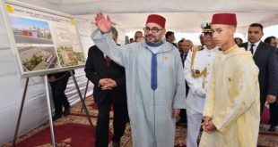 Les travaux de construction d’un Centre social pour l’accueil des personnes âgées, lancées par le Roi Mohammed VI