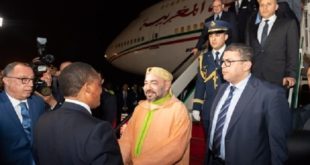 Le Roi Mohammed VI quitte Brazzaville