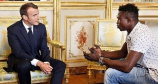 Auteur d’un sauvetage héroïque, un jeune Malien reçu à l’Elysée par le président Macron