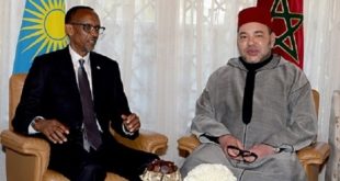 SM le Roi s’entretient au téléphone avec le président rwandais, Président en exercice de l’UA