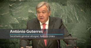 ONU : Antonio Guterres se félicite de l’adoption par l’AG du Pacte de Marrakech