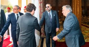 Pacte de Marrakech : SM le roi Mohammed VI reçoit Antonio Guterres au palais royal de Rabat