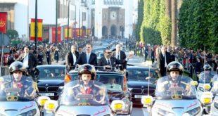 Arrivée au Maroc de SM le Roi Felipe VI d’Espagne et de la Reine Letizia