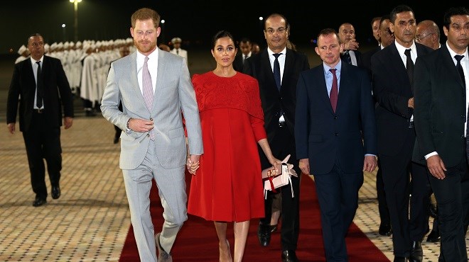 Arrivée au Maroc du Prince Harry et de son épouse Meghan Markle