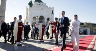 SM le Roi Felipe VI et la Reine Leitizia visitent le Mausolée Mohammed V