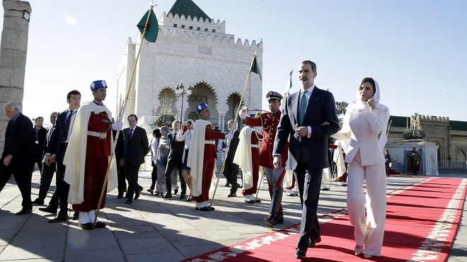 Sm Le Roi Felipe Vi Et La Reine Leitizia Visitent Le - 