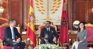 SM le Roi Mohammed VI s’entretient avec SM le Roi Don Felipe VI d’Espagne