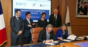 Casablanca : Signature d’une convention entre la FCS et la CFCIM