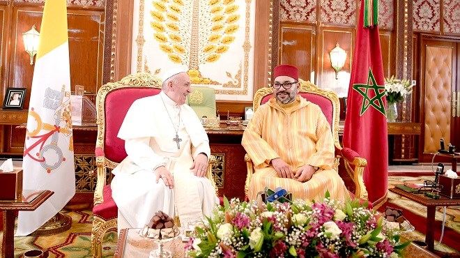 Fête du Trône | Le Pape François adresse un message de félicitations à SM le Roi