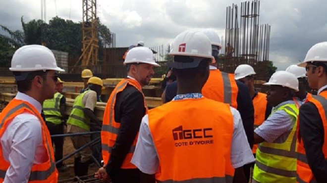 Abidjan : Jazouli visite le chantier de la mosquée “Mohammed VI”