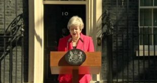 Royaume-Uni : Theresa May annonce sa démission