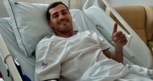 Après avoir souffert d’un infarctus, le joueur international, Iker Casillas, est en train de récupérer