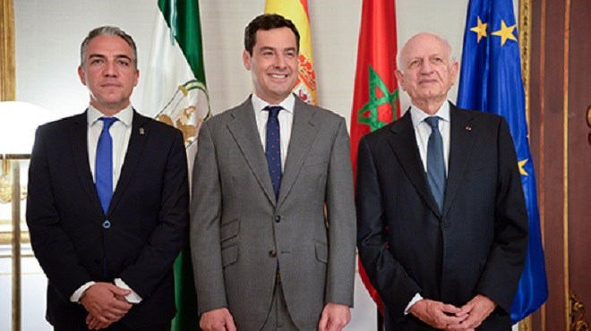 André Azoulay reçu à Séville par le président du gouvernement andalou