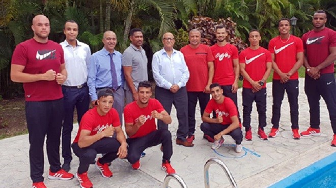 L’équipe nationale de boxe en stage de préparation à Cuba
