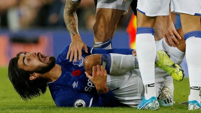 Everton : André Gomes vient d’être gravement blessé