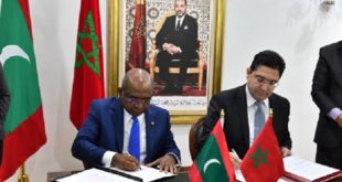 Le Maroc et les Maldives signent 4 accords de coopération bilatérale