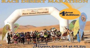 Race Désert Marathon 2019 : La 4è édition du 13 au 17 novembre