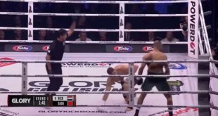 Glory Collision 2 : Badr Hari met 2 knock-downs à Rico Verhoeven, puis se blesse