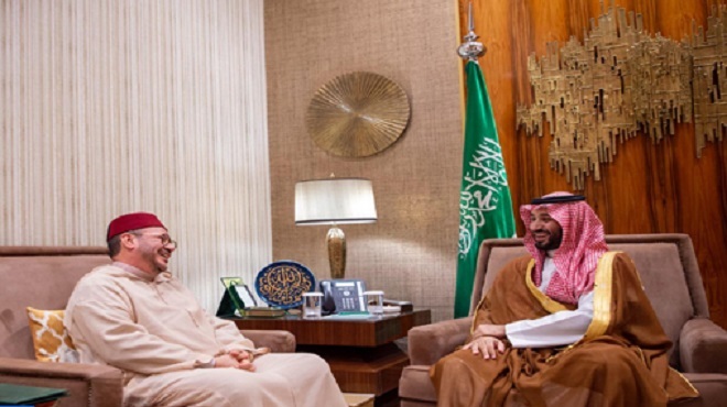 Le Prince Héritier d’Arabie Saoudite reçoit à Riyad le Conseiller de SM le Roi Mohammed VI