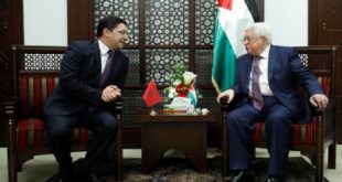 Amman : Mahmoud Abbas reçoit Nasser Bourita qui lui a transmis un message verbal de SM le Roi