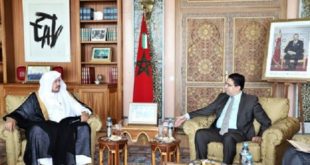 Nasser Bourita s’entretient à Rabat avec le président du Conseil saoudien de la Choura