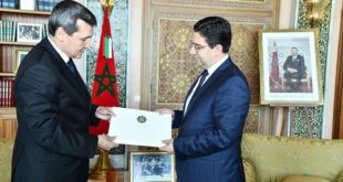 Bourita reçoit Rachid Meredov, porteur d’un message du président du Turkménistan à Sa Majesté le Roi