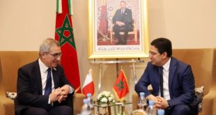 Bourita s’entretient à Marrakech avec son homologue Maltais Evarist Bartolo