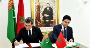 Maroc/ Turkménistan : Signature de trois accords de coopération