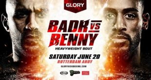 Badr HARI vs Benjamin ADEGBUYI : “GLORY 78” annulé à cause du Covid-19