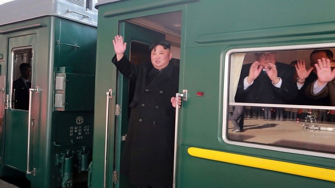 Corée du Nord : Un train appartenant à Kim repéré dans une ville côtière