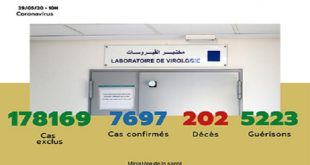 Maroc/ COVID-19 | 54 nouveaux cas confirmés, 7.697 au total