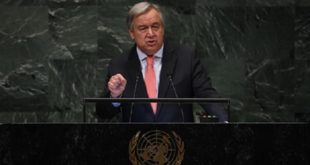 Le chef de l’ONU appelle à construire un monde Post Covid-19 plus résilient et plus durable