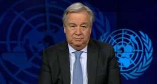 Guterres prône la solidarité internationale face au Covid-19