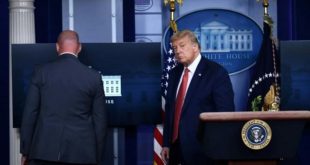 Trump évacué par ses gardes du corps au milieu d’une conférence de presse
