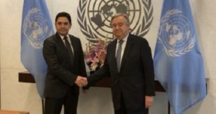 Bourita s’entretient par vidéoconférence avec le Secrétaire Général de l’ONU