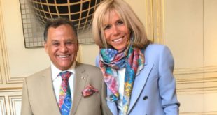 Mehdi Qotbi reçu à l’Elysée par Brigitte Macron