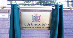 Inauguration à Rabat de l’ambassade de la République de Zambie au Maroc