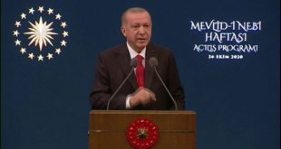 Le Président Recep Tayyip Erdogan appelle au boycott des produits français