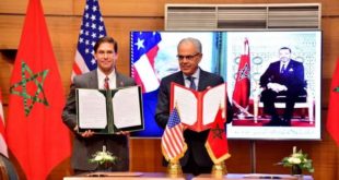 Rabat et Washington signent un accord décennal de coopération militaire