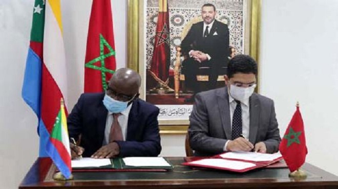 Signature de cinq accords de coopération entre le Maroc et l’Union des Comores