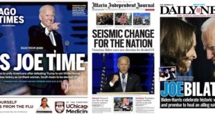 Biden le soulagement de la presse américaine et internationale